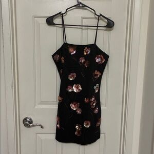 Anthropologie The Brynne 3D Spaghetti Strap Dress by Maeve